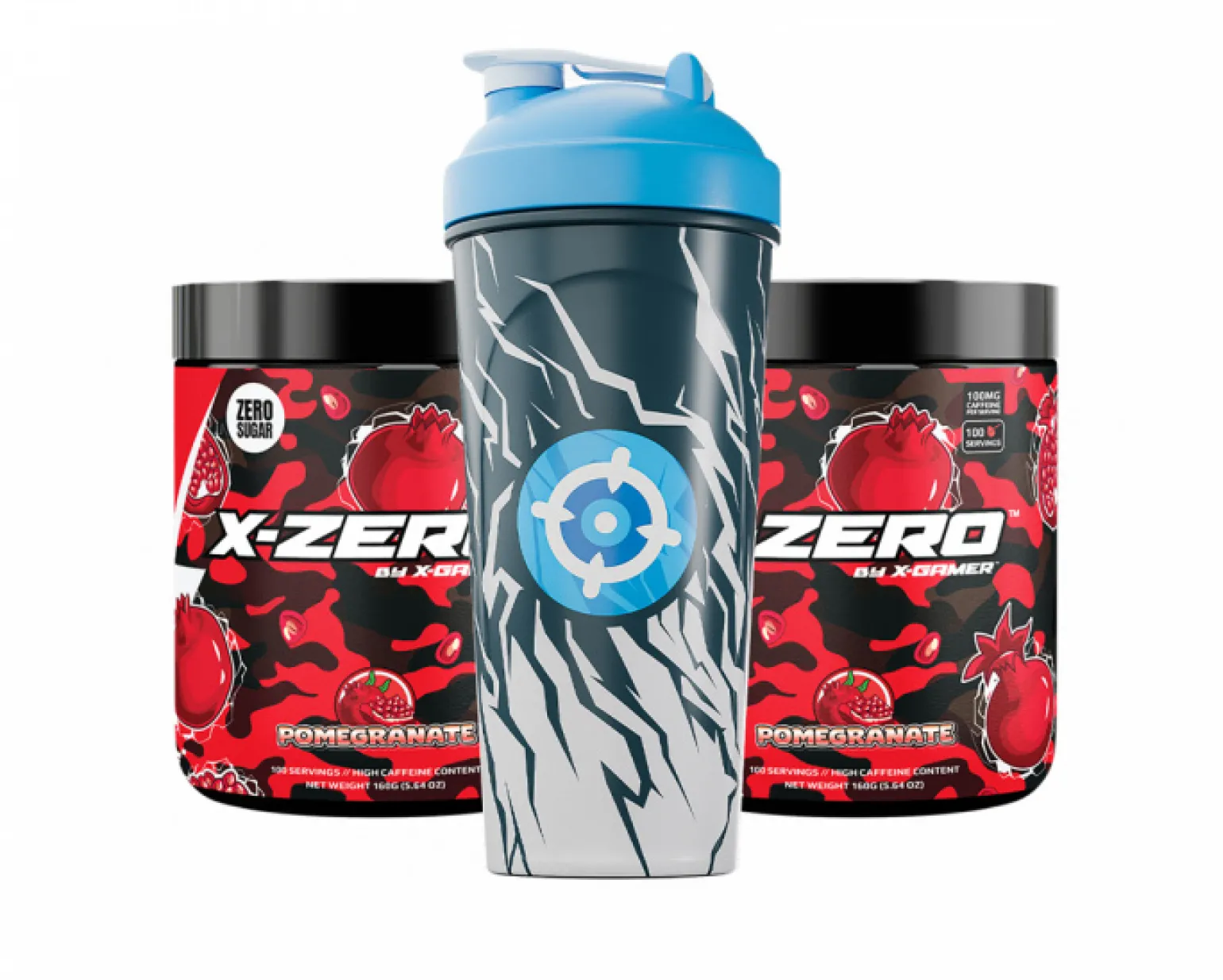 X-Zero Pomegranate - 2 x 100 Servings