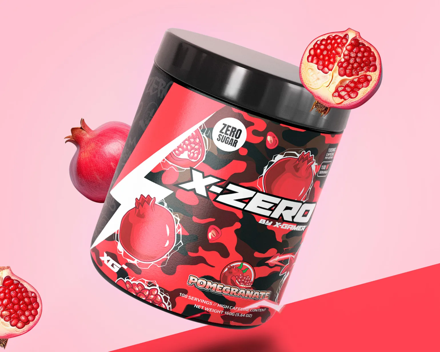 X-Zero Pomegranate - 2 x 100 Servings