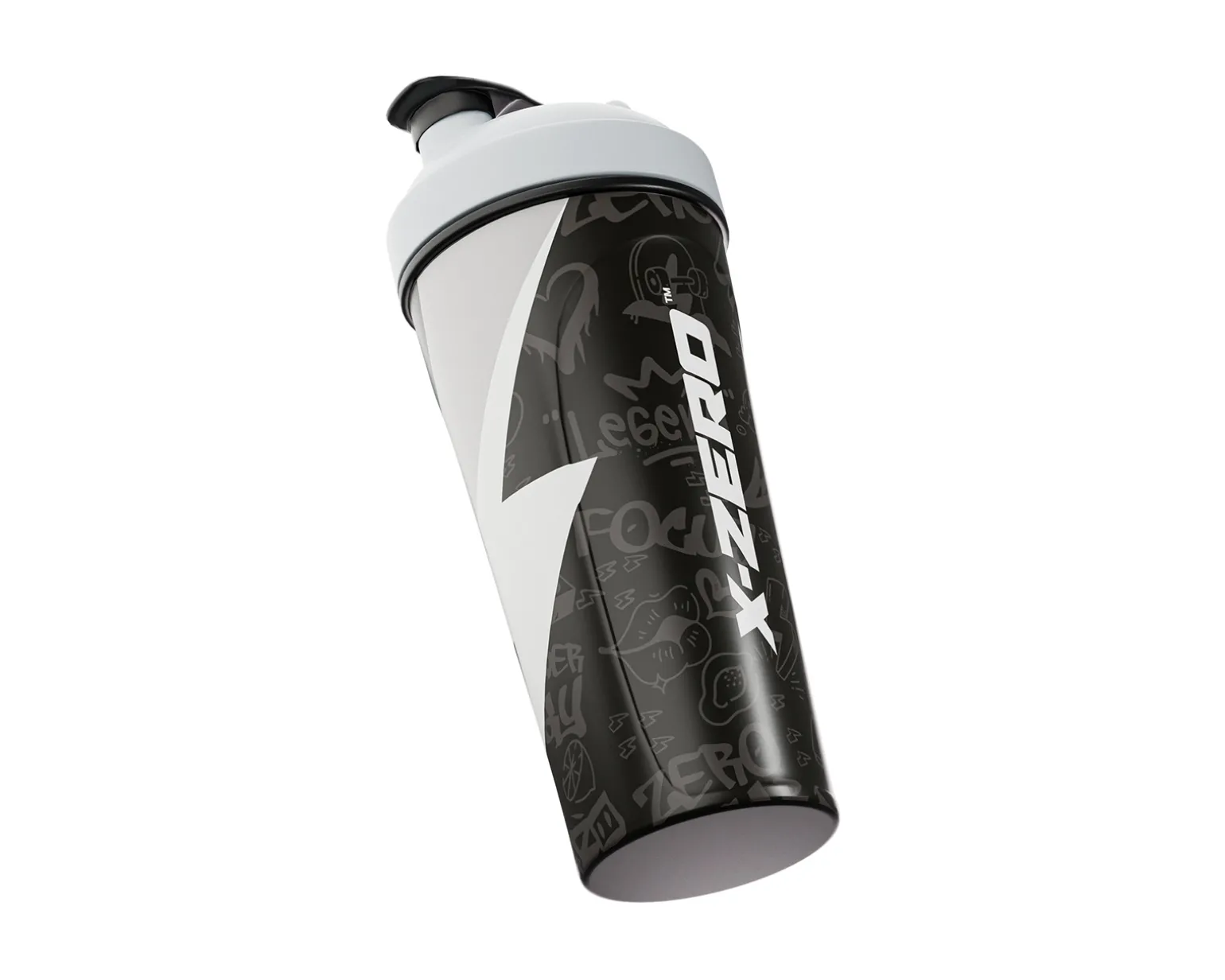 X-Zero Shaker 700ml - Black & Gray