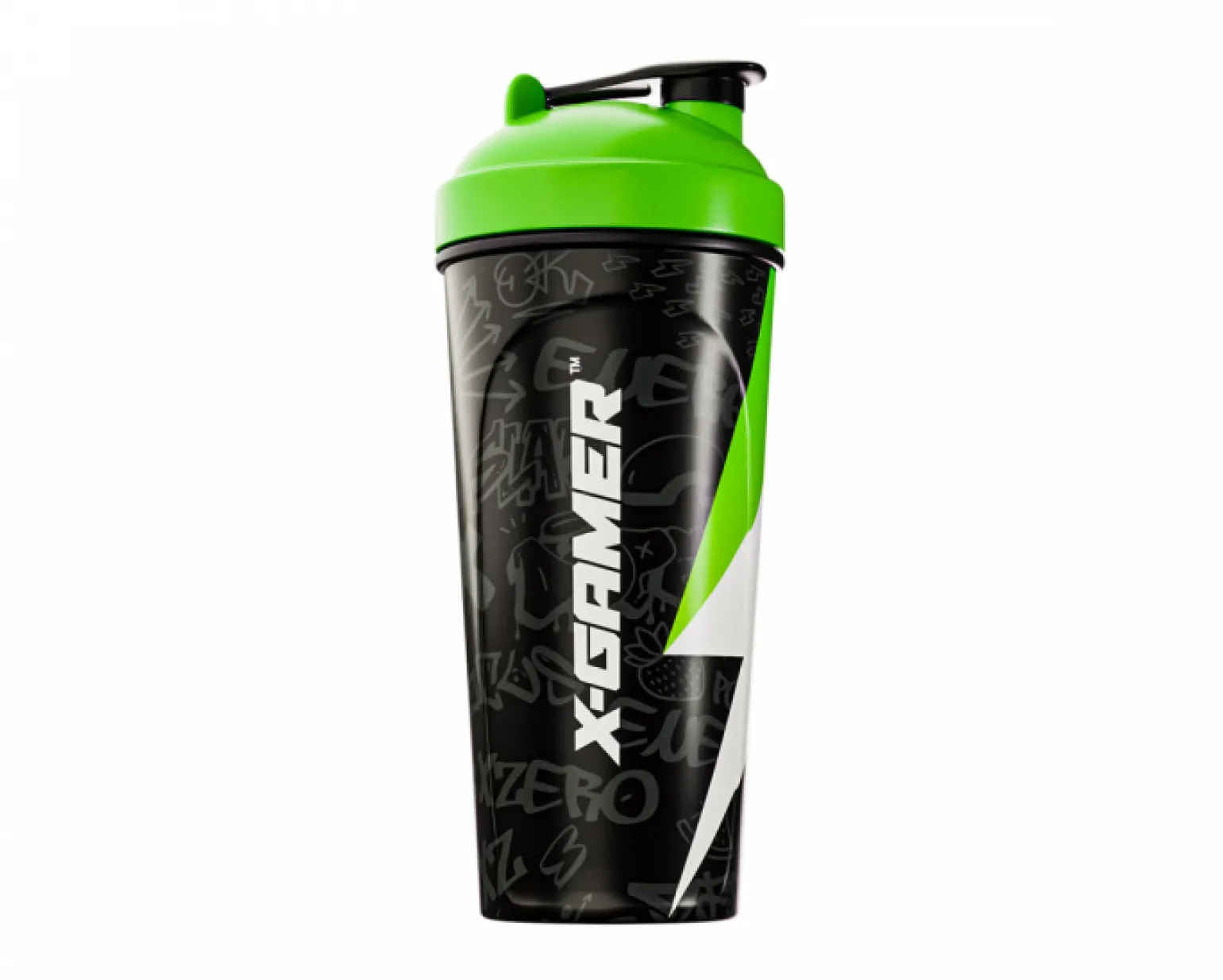 X-Zero Shaker 700ml - Black & Green