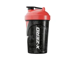 X-Zero Shaker 500ml - Black & Red