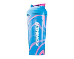 X-Zero Shaker 700ml - Swirly Blue & Pink