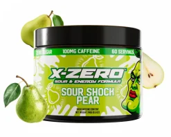 X-Zero Sour Shock Pear - 60 Servings