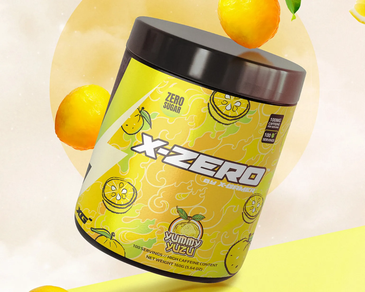 X-Zero Yummy Yuzu - 100 Servings