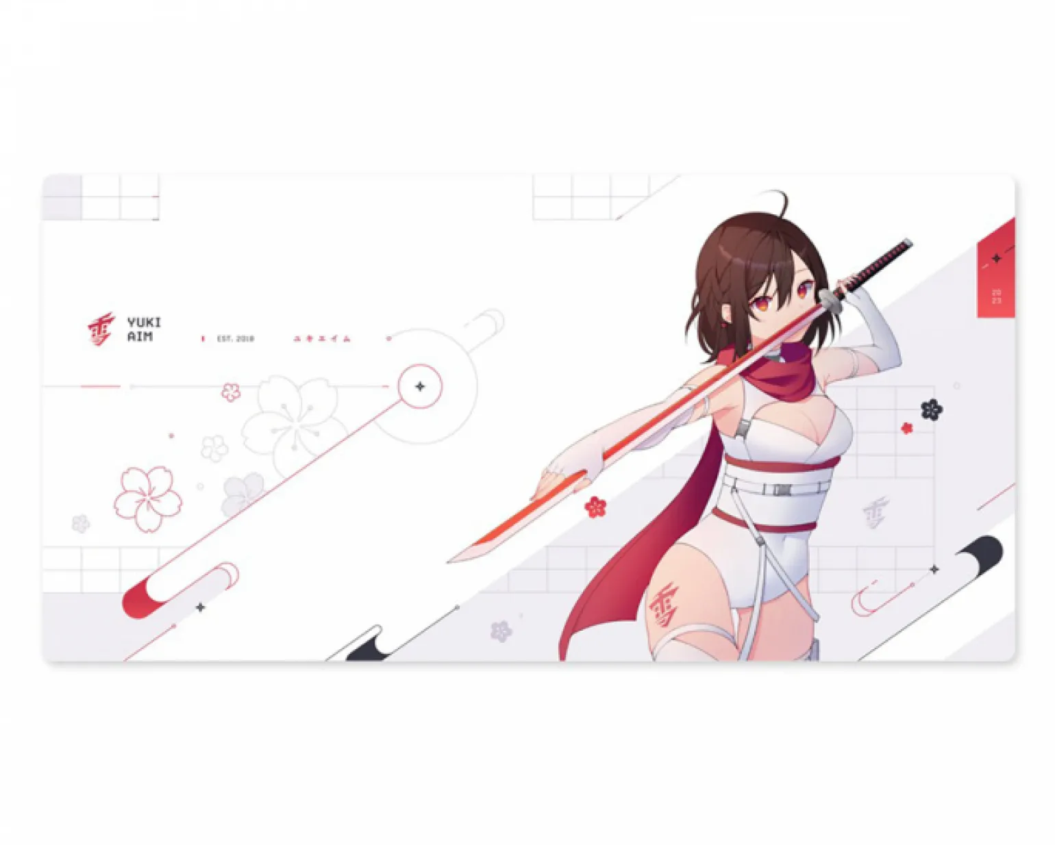 Yuki Pad 2023 - Katana - White - XL