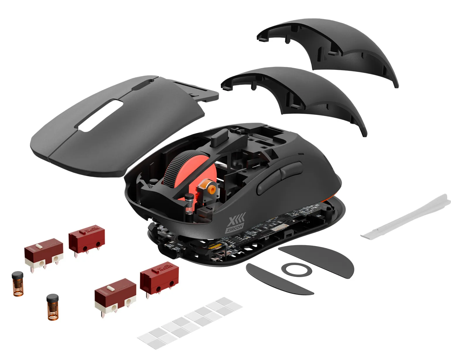 Zircon XIII Wireless Gaming Mouse - Black